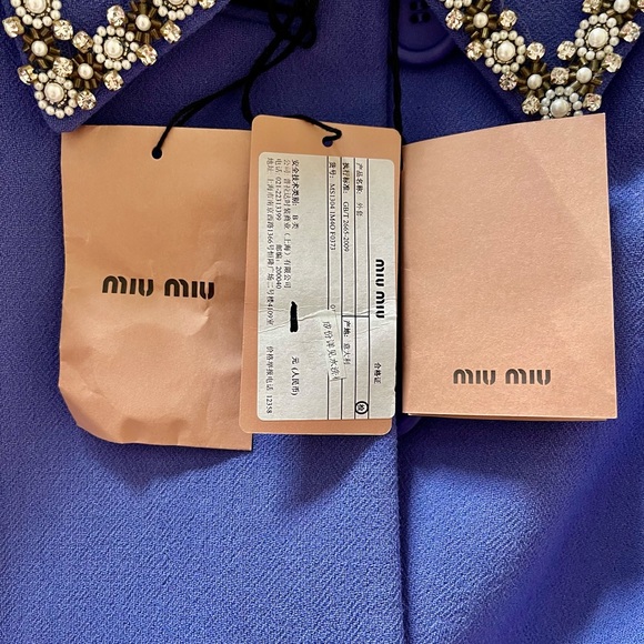 NWT MIU MIU JACKETS - Picture 4 of 4